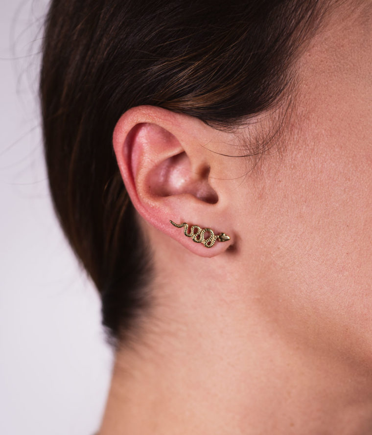 Boucles d'oreilles Snake – Image 2