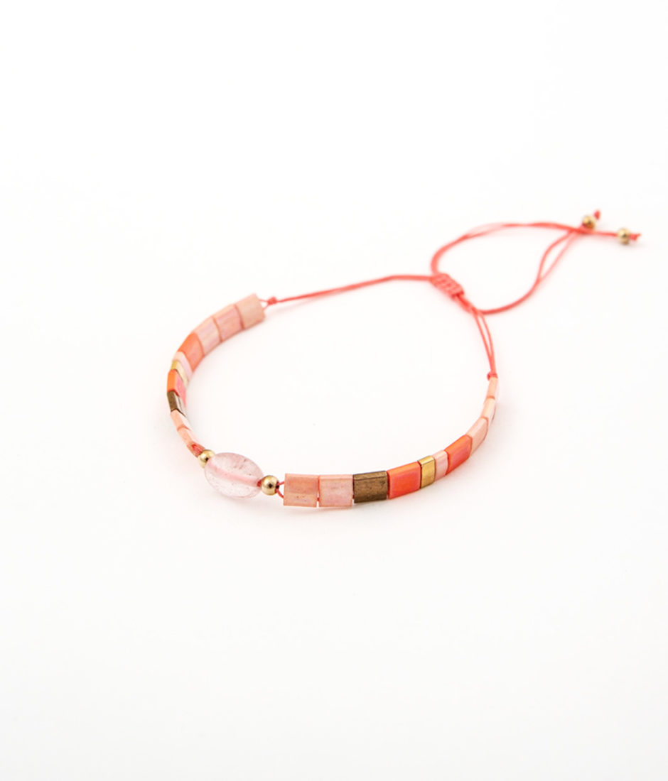Bracelet Coral Beach