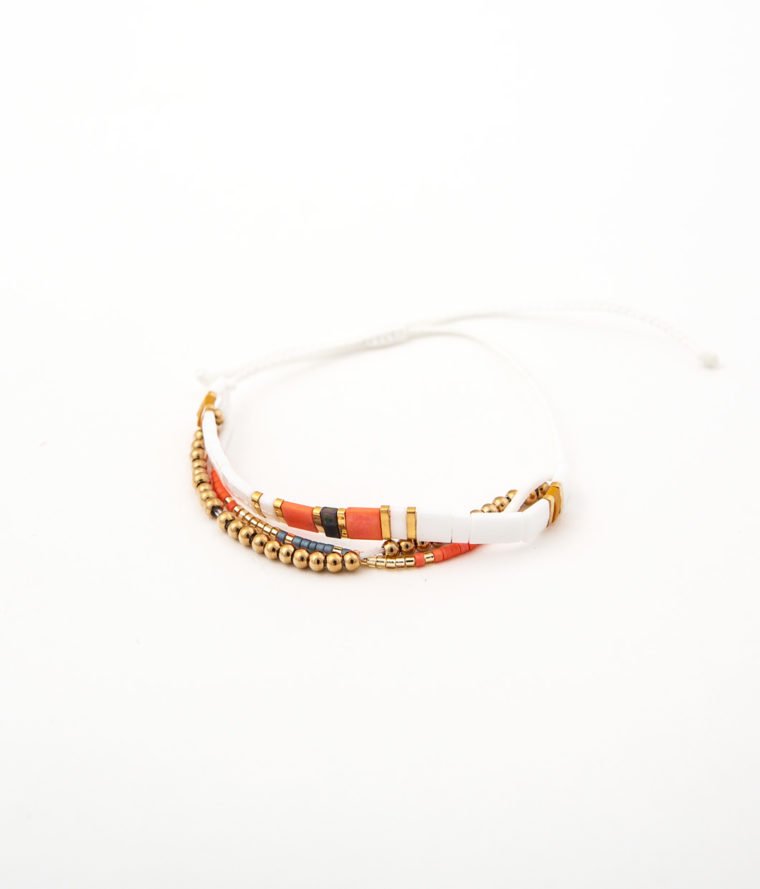 Bracelet multirang Coral