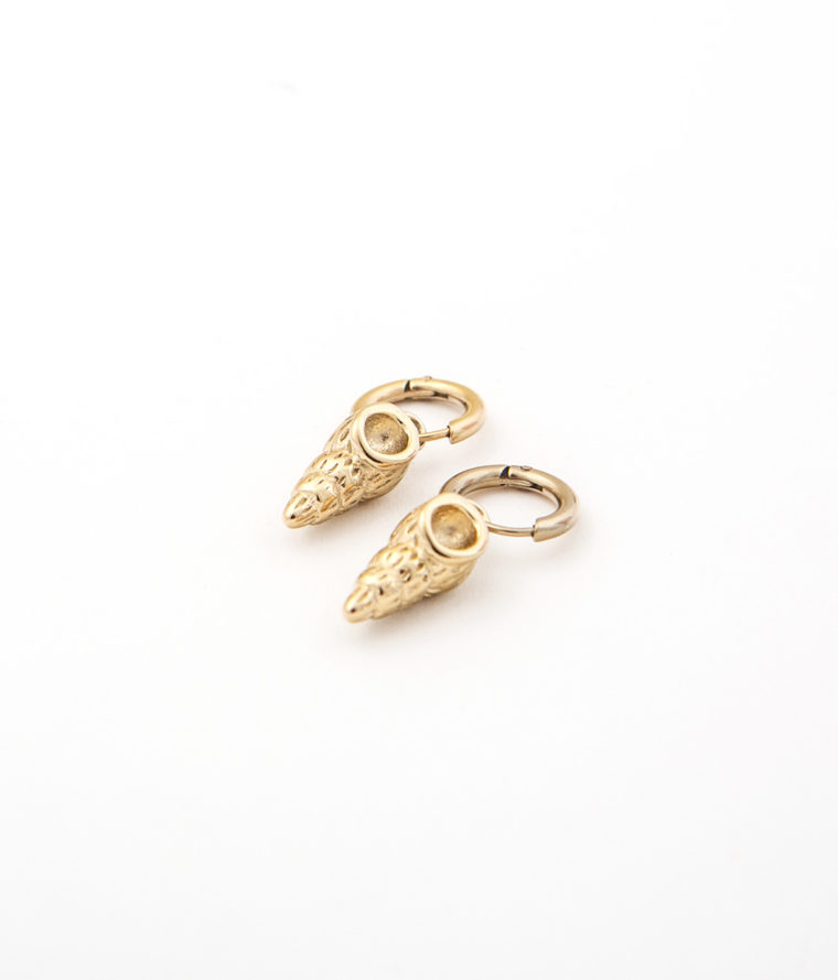 Boucles d'oreilles Seashell big