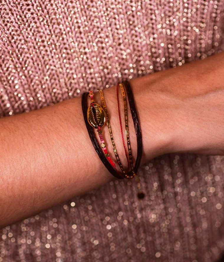 Bracelet multitours Cauri – Image 2