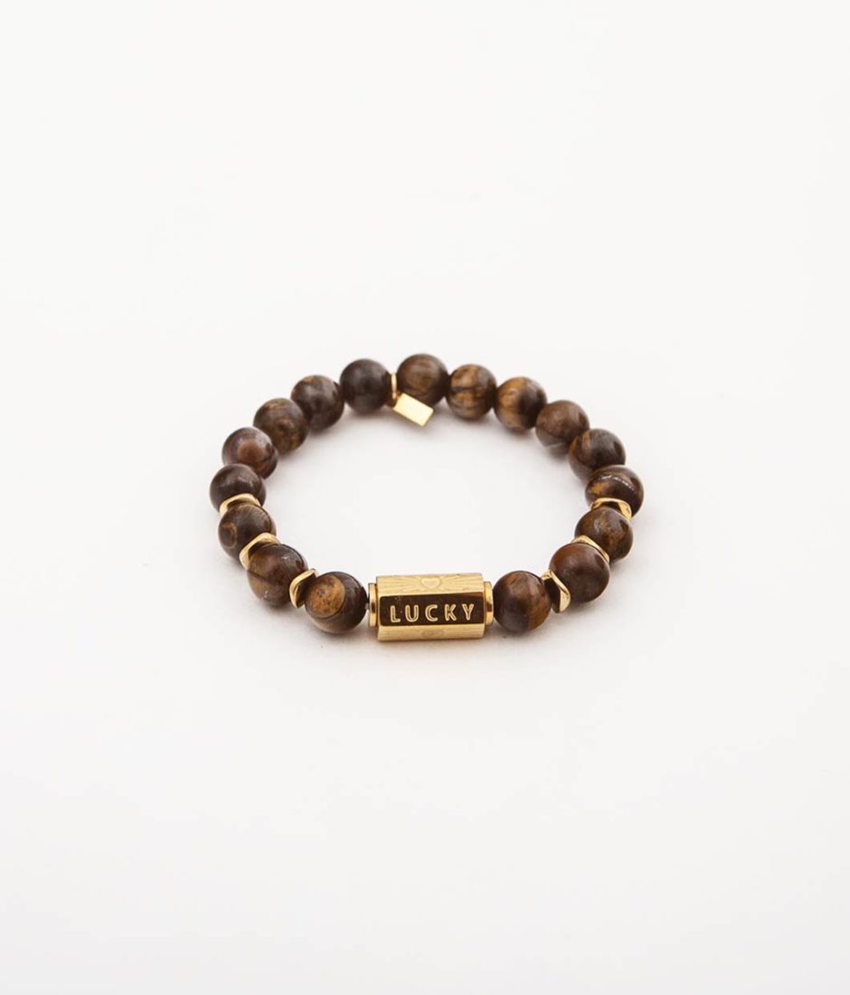 Bracelet porte-bonheur Oeil de Tigre