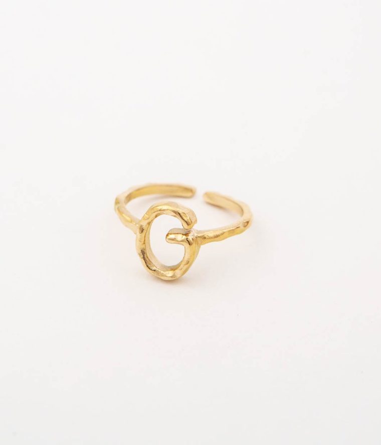 Bague Letter "G"