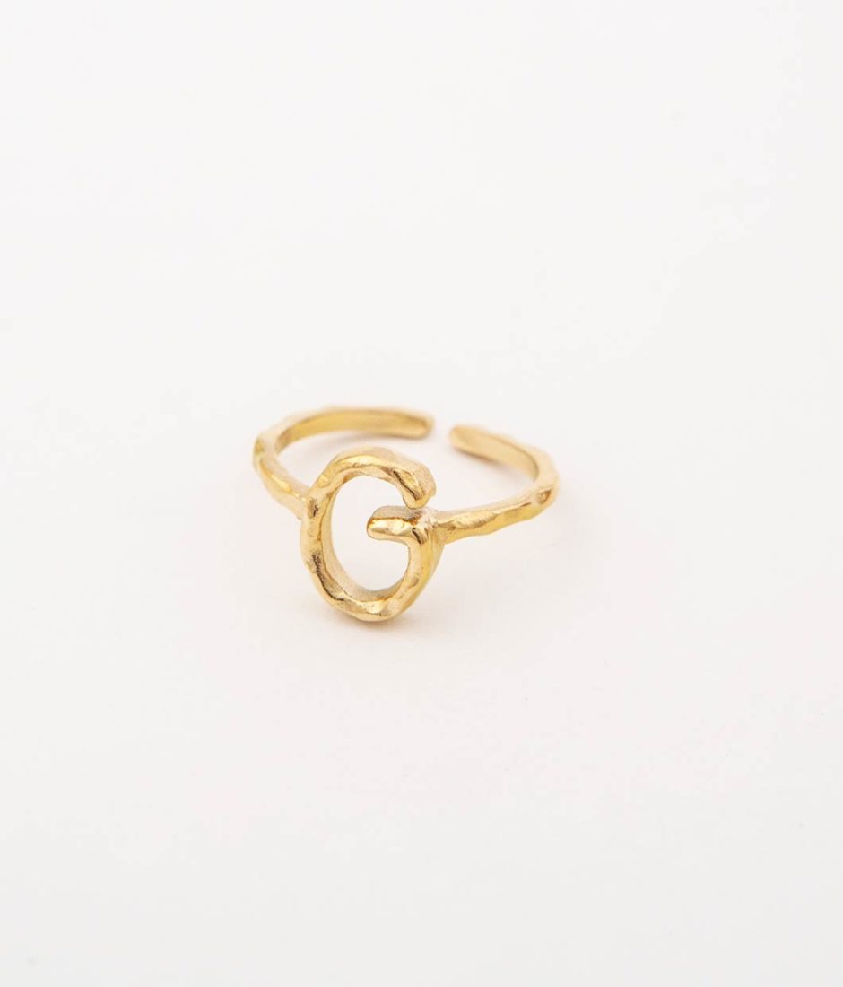 Bague Letter "G"