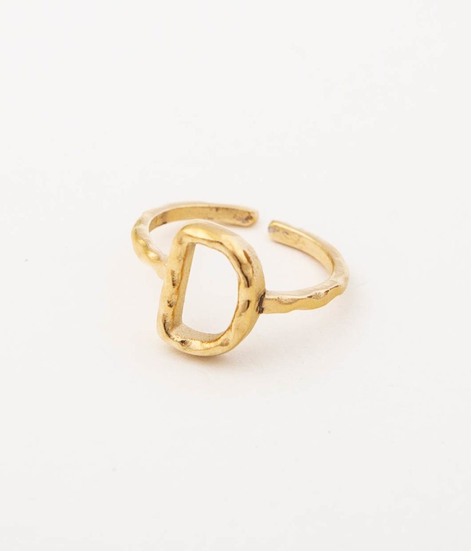 Bague Letter "D"