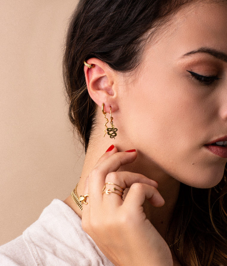 Boucles d’oreilles Snake – Image 2