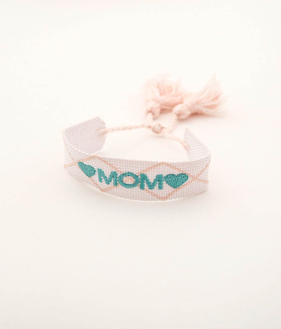 Bracelet tissé Mom