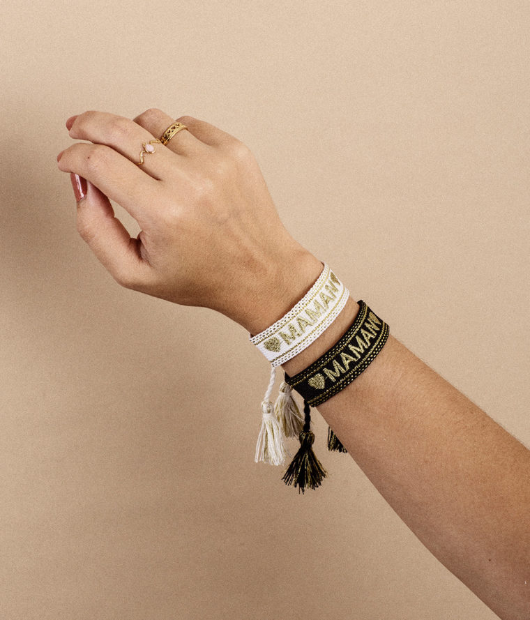 Bracelet tissé Mom – Image 2