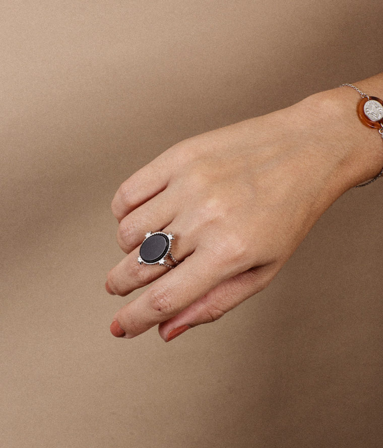 Bague Oval Silver – Image 2