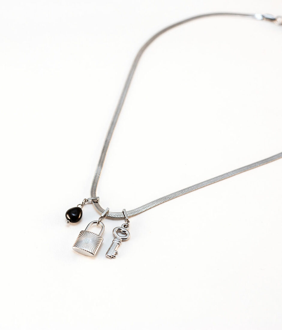 Collier Love Lock Silver