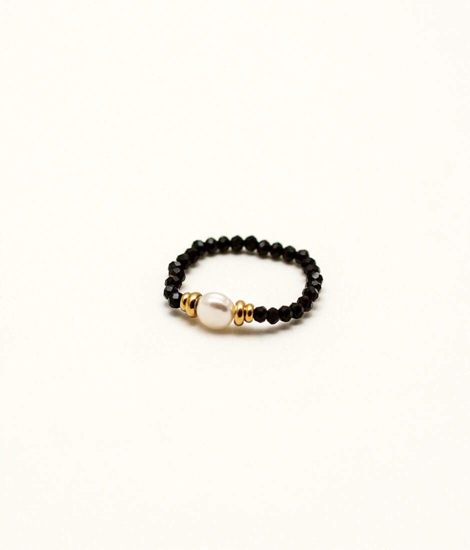 Bague Black pearl