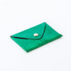 porte cartes irisée vert