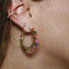 mono boucle ear candy