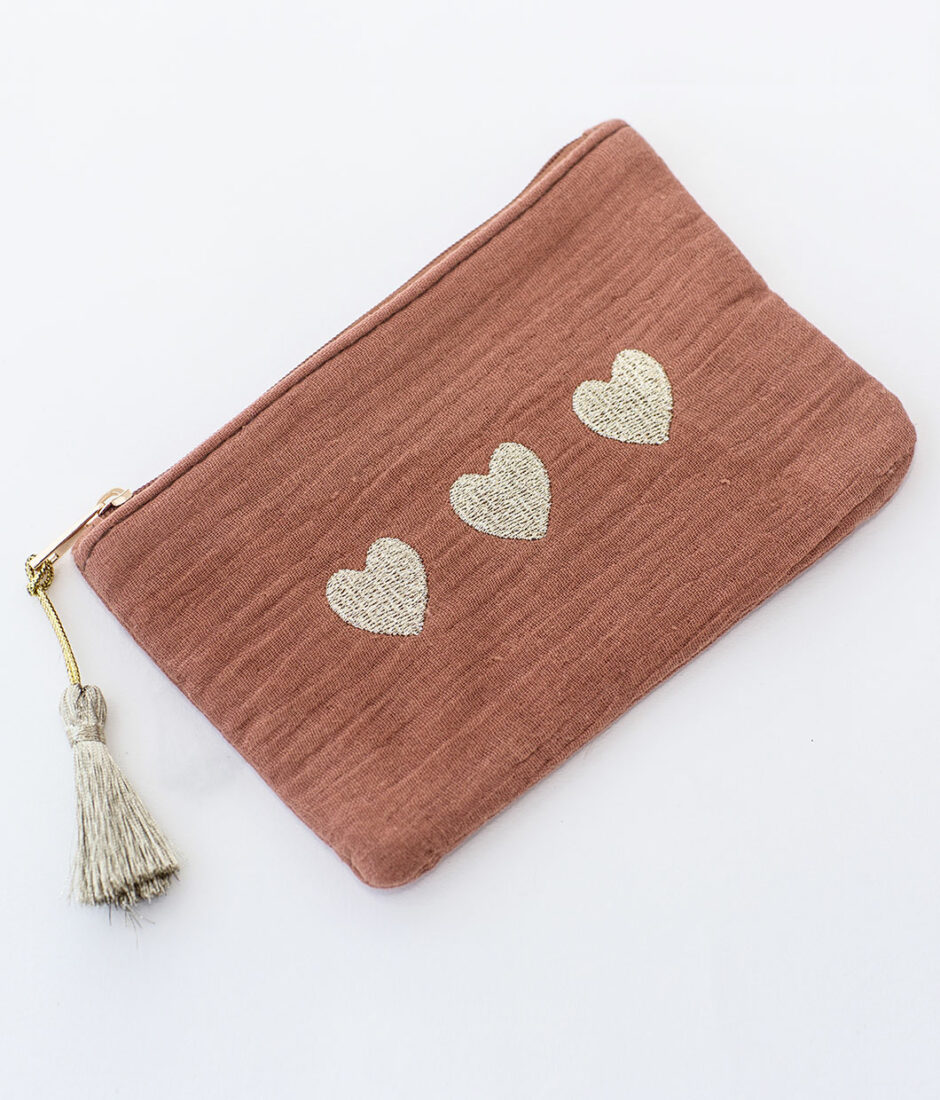pochette gaze de coton