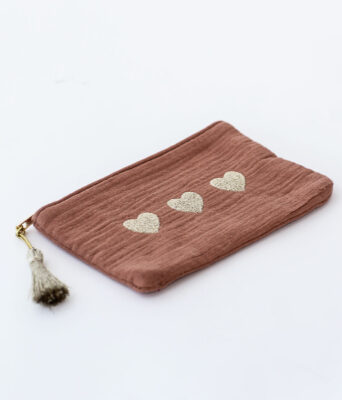 pochette gaze de coton