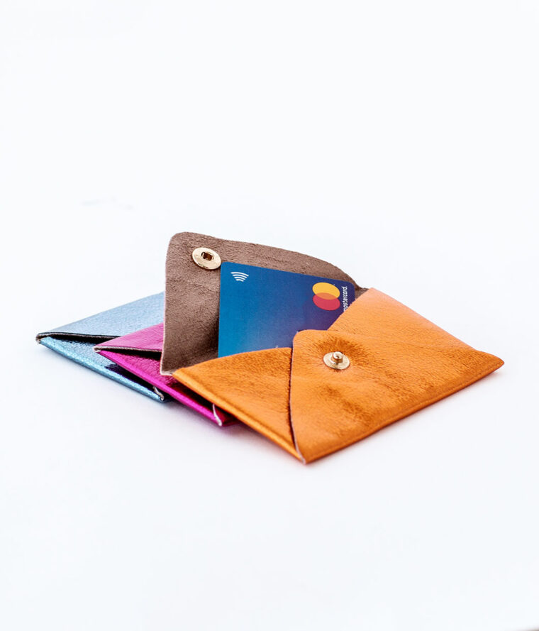 Porte cartes irisé Blue – Image 3