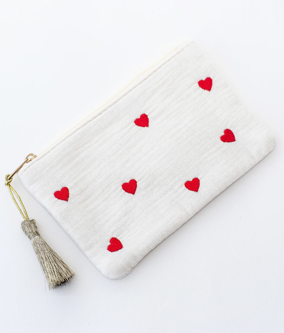 pochette gaze de coton