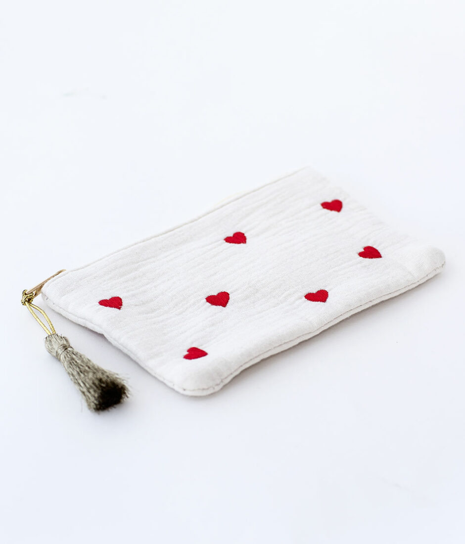 pochette gaze de coton