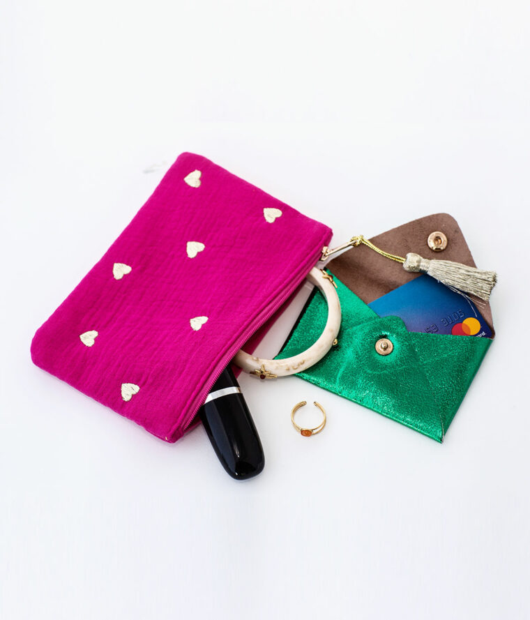 pochette gaze de coton