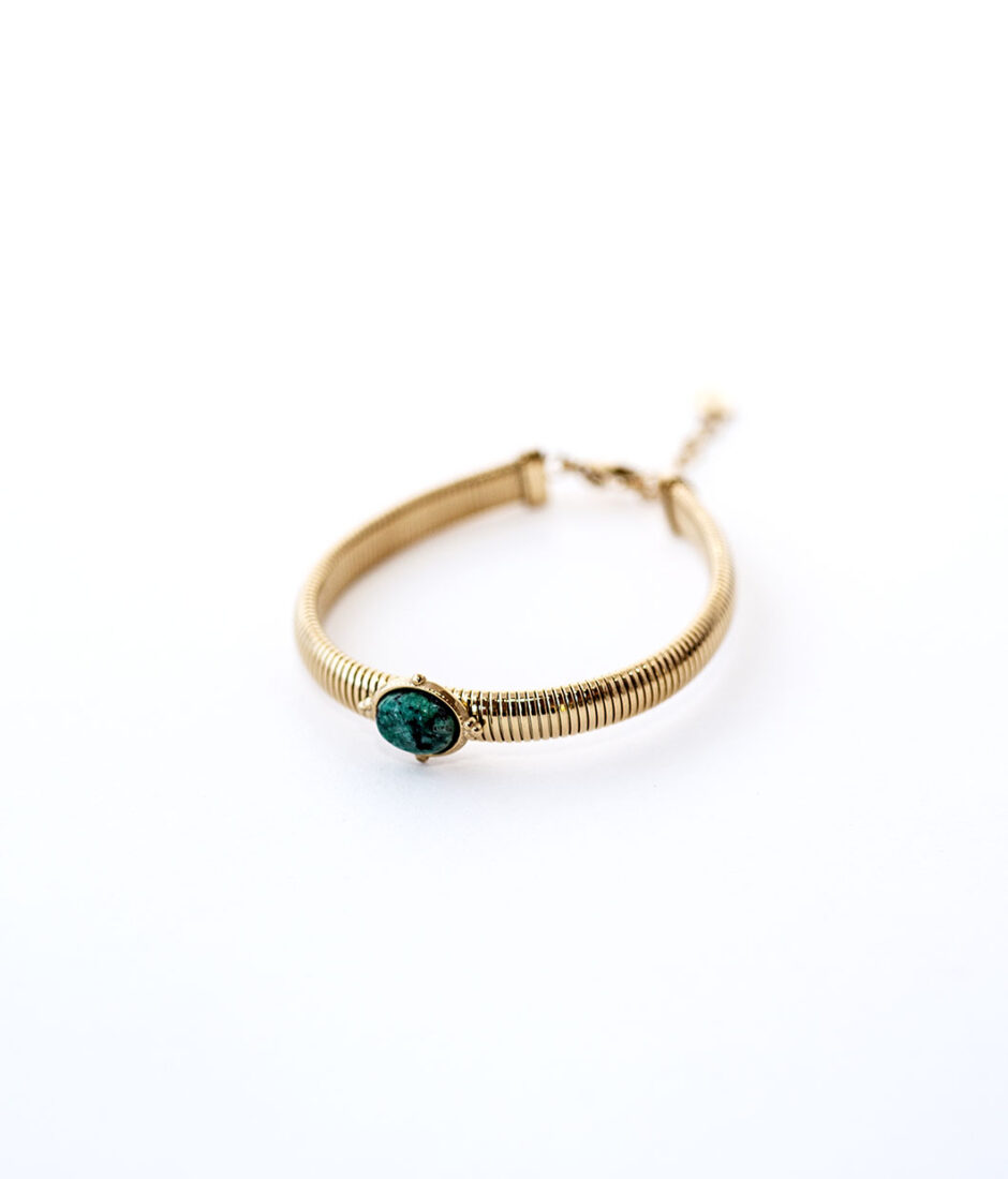 bracelet oval green
