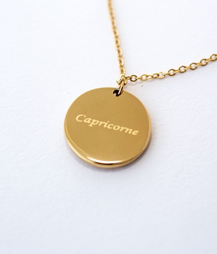 Collier Zodiaque Capricorne