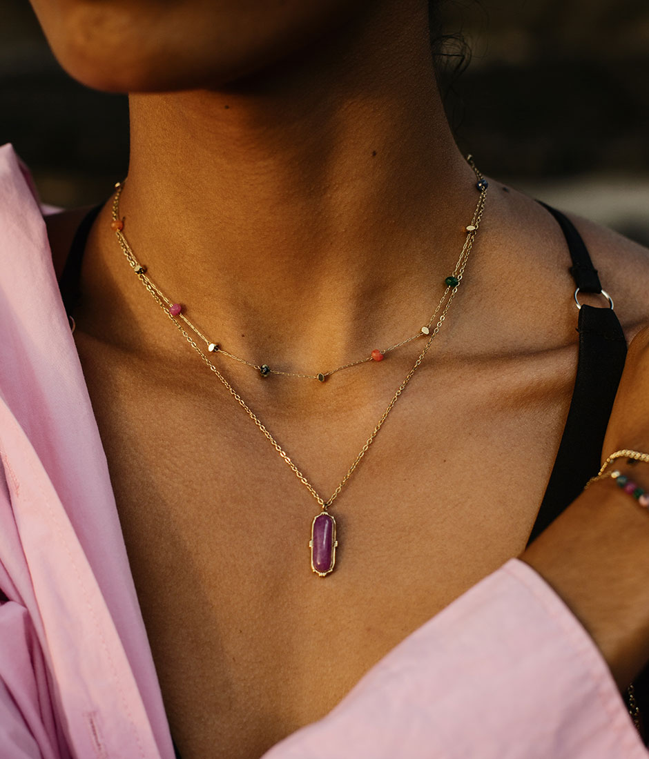 Collier Améthyste