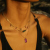 Collier améthyste