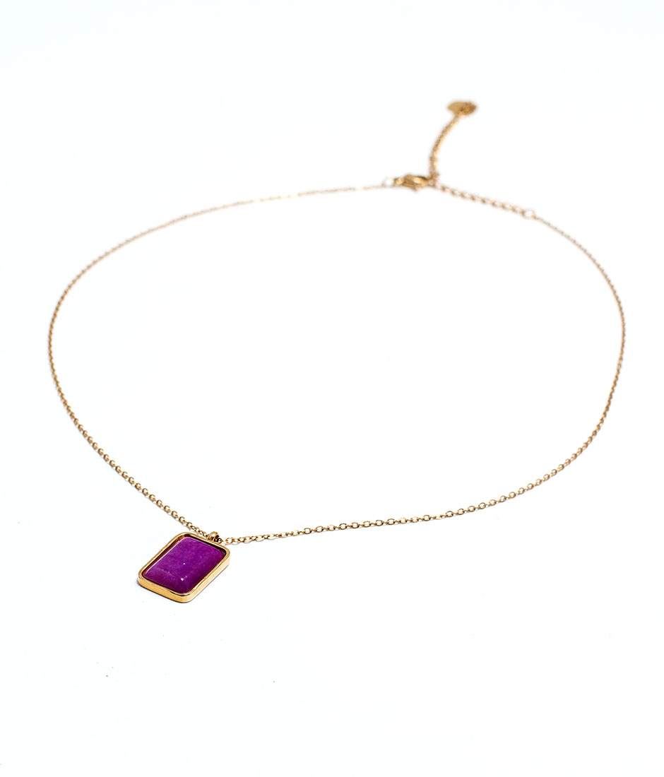 Collier améthyste
