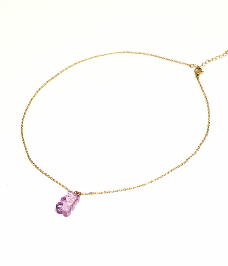 Collier bonbon ourson