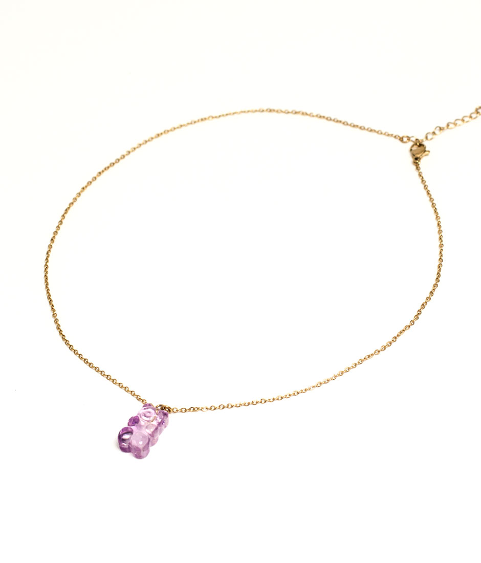Collier bonbon ourson