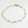 Collier coeurs nacre