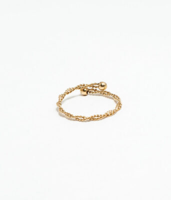 bague torsadée
