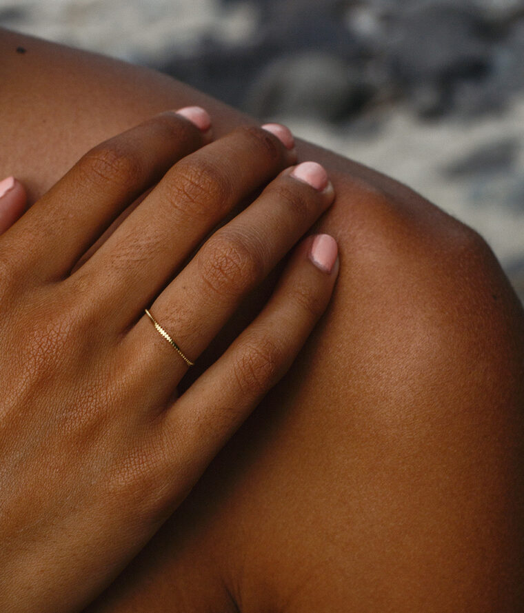 bague torsadée