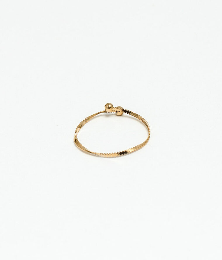 bague torsadée