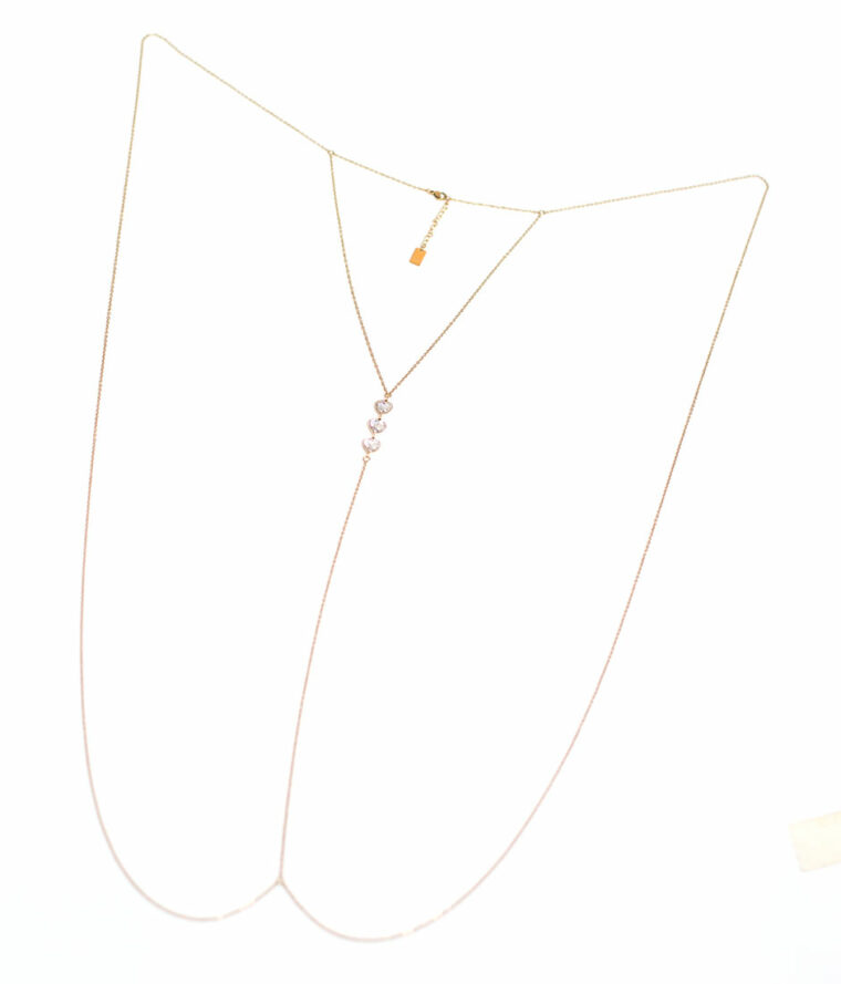 chaîne de corps strass