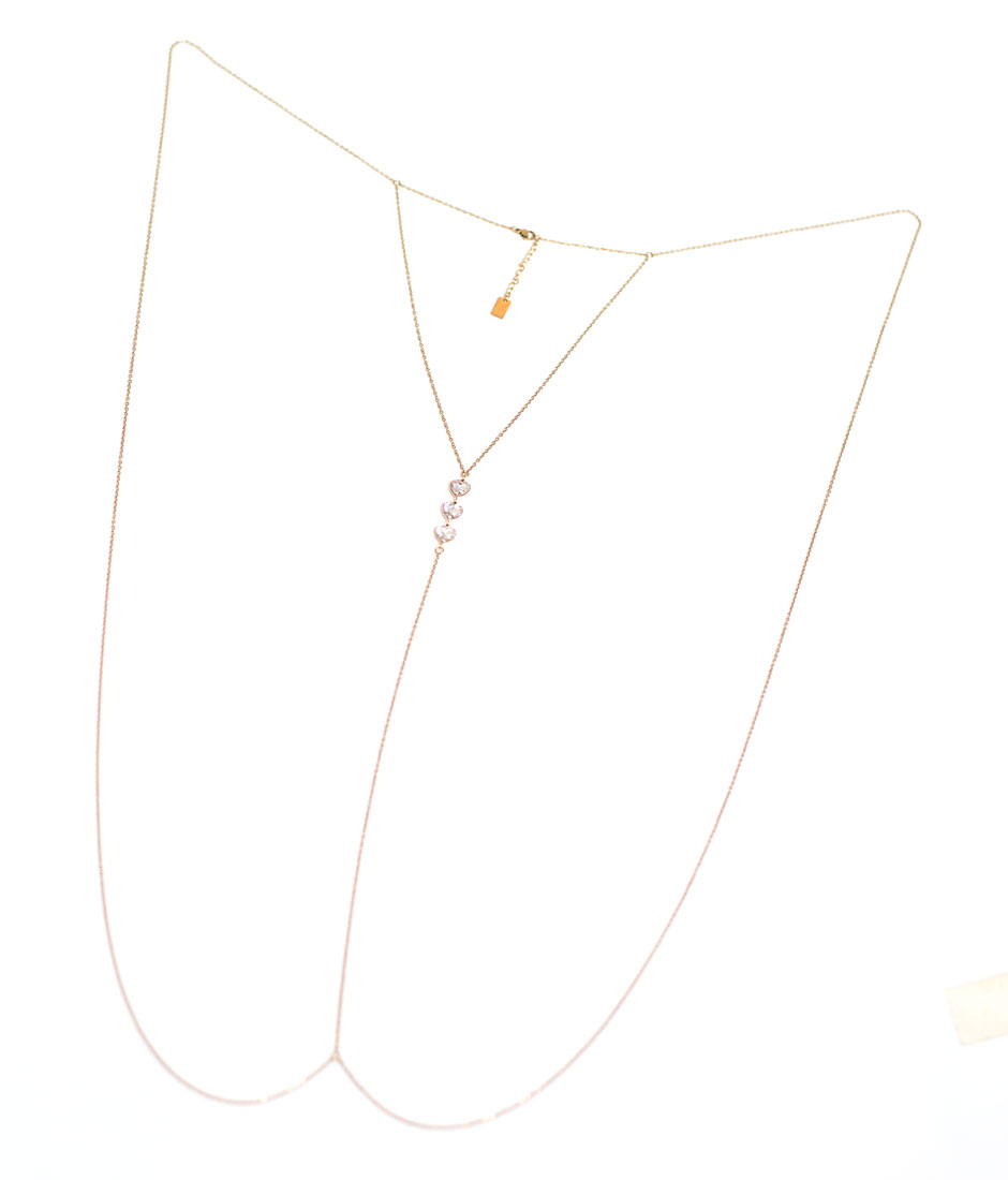 chaîne de corps strass