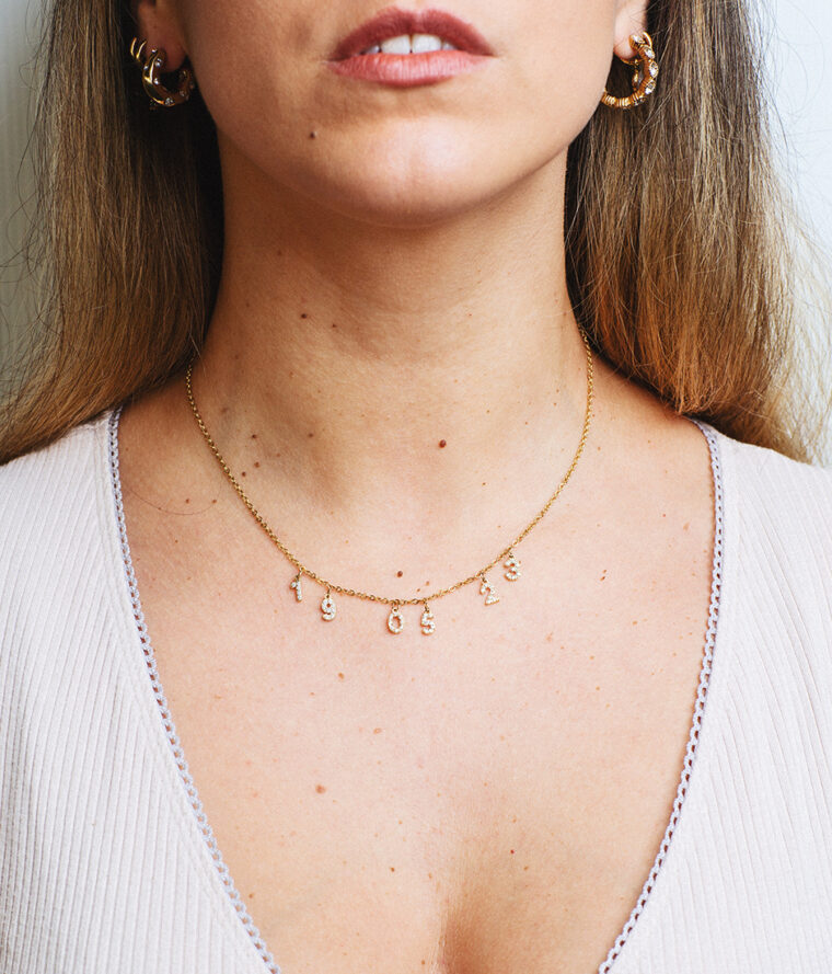 Collier Personnalisable - chaine fine – Image 6
