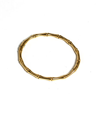 bracelet bambou doré