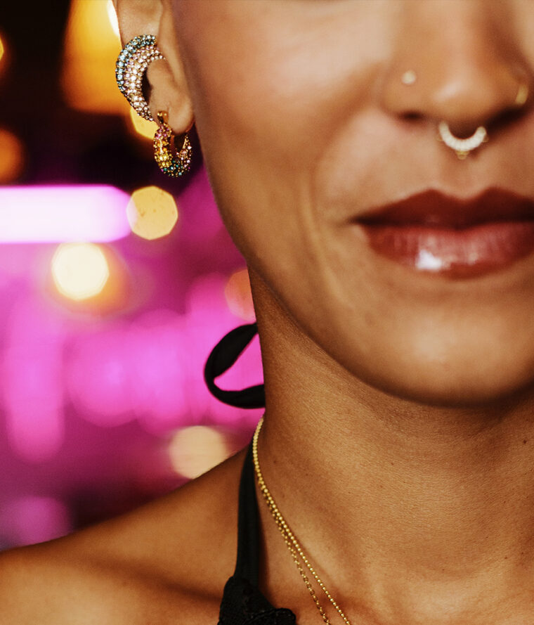 Bague d'oreille Strass – Image 4