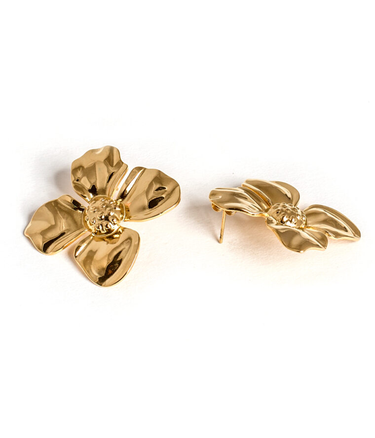 Boucles d'oreilles fleur